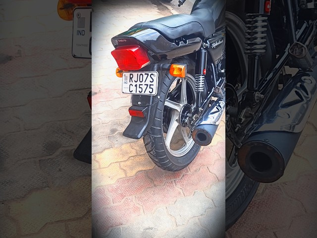 splendor half mudguard modification !! splendor modified !!