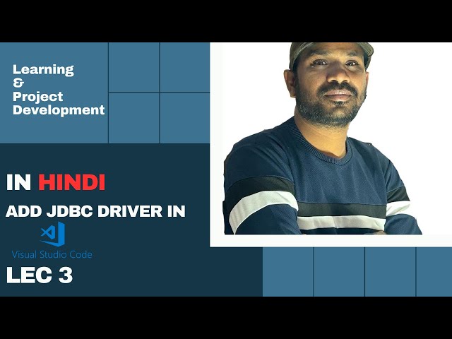 VSCode JDBC Driver Setup: Complete Guide ! Lec 3 #Jdbc drivers in java
