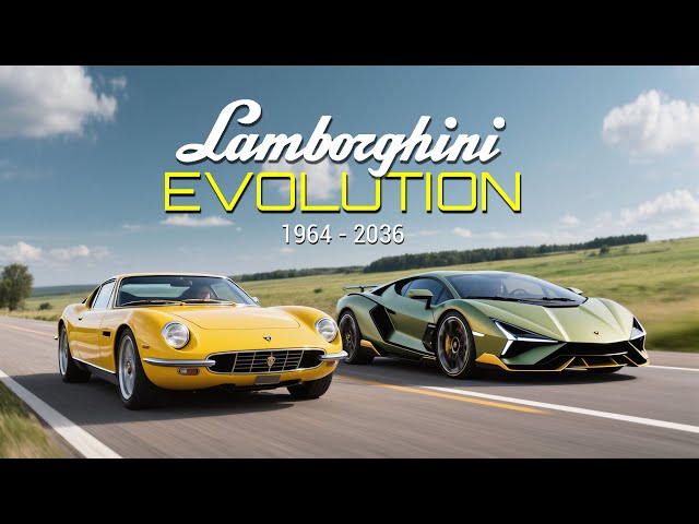 Enzo Ferrari Told a Tractor Maker to Stick to Tractors | Lamborghini Evolution 1964–2036