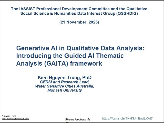 Generative AI in Qualitative Data Analysis: introducing the Guided AI Thematic Analysis framework