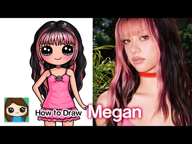 How to Draw Katseye 🩷 Megan