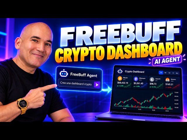 FreeBuff AI Coding Agent GRATIS: crea una Crypto Dashboard da zero