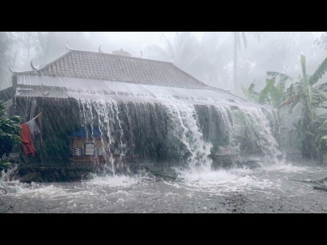 RAINSTORM FOR WHEN YOUR SOUL NEEDS A QUIET NIGHT 🌧️🌙 Sleep Deep in a Peaceful Village