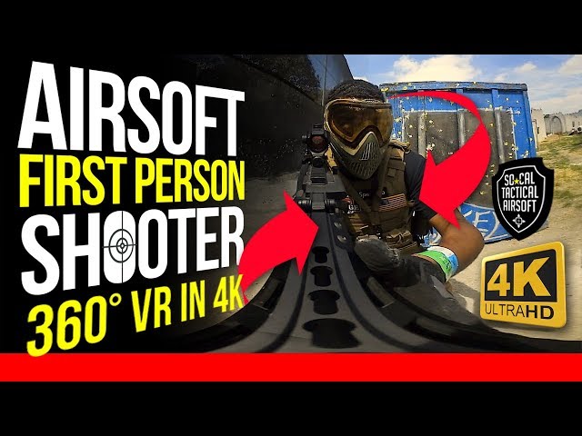 Airsoft First Person Gameplay in 360 4K  | Hollywood sports park | SCTAS
