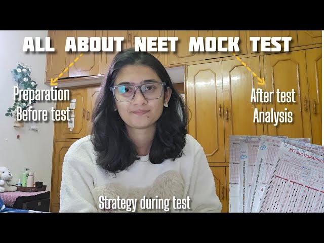 NEET 2026 Mock Test Tips 📖 📈| How I Improved My Score After Every NEET Mock Test 😮