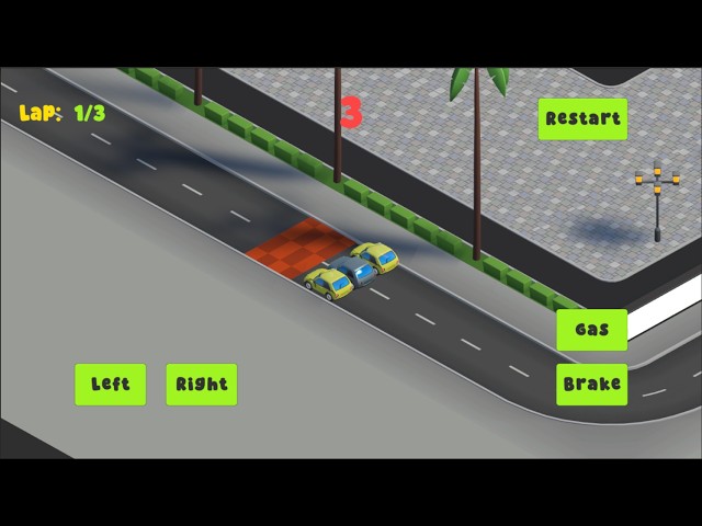 Rally Race - Made in Unity with Custom Car Controller