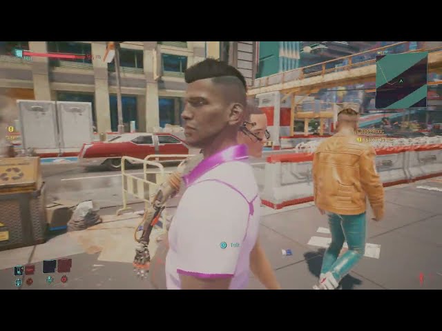 Taking a walk around Night City in Cyberpunk 2077 on PS5 - The detail is amazing - PS5 4K HDR