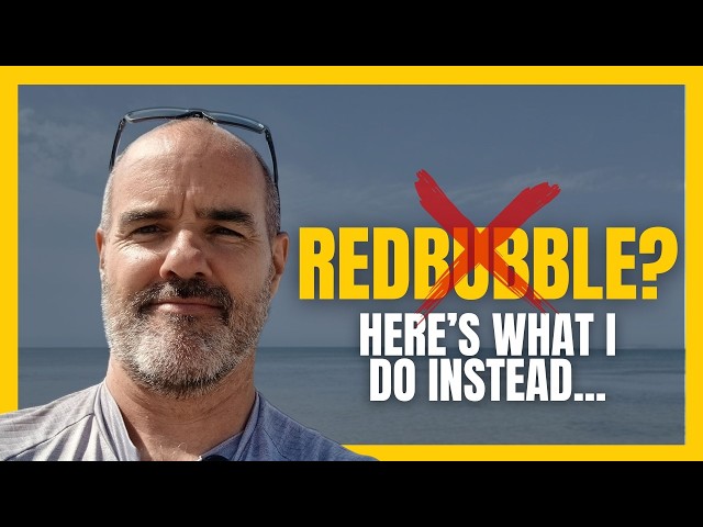 Redbubble : What I do instead (because it doesn't work!)