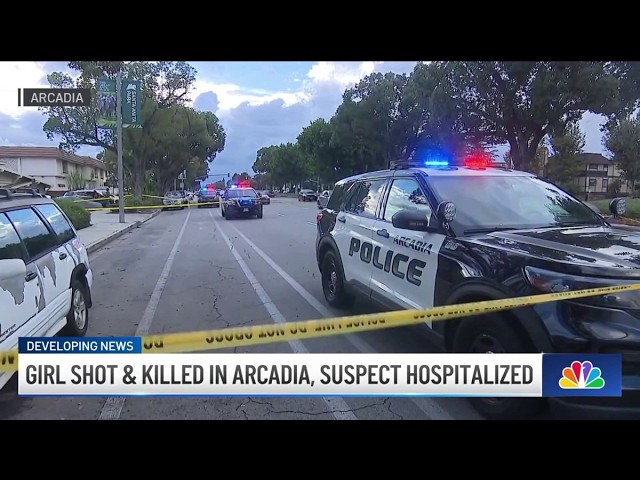 Suspect shoots himself after girl killed at Arcadia home, authorities say