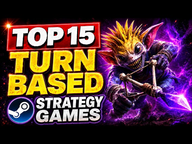 Top 15 BEST Turn Based Strategy Games on Steam Summer 2026
