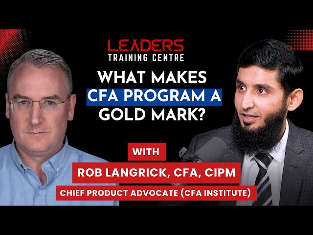 What Makes the CFA Program a Global Benchmark?