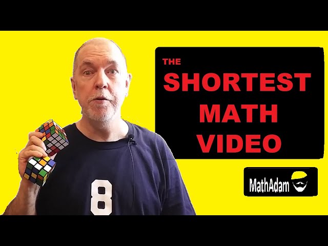 The Shortest Math Video on YouTube