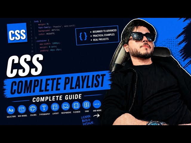 CSS tutorial playlist in hindi | Complete course
