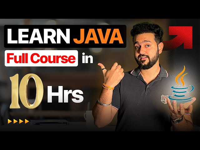 Java Full Course for Beginners 2025 | Java Tutorial for Beginners | 10 Hours Free Java Full Course