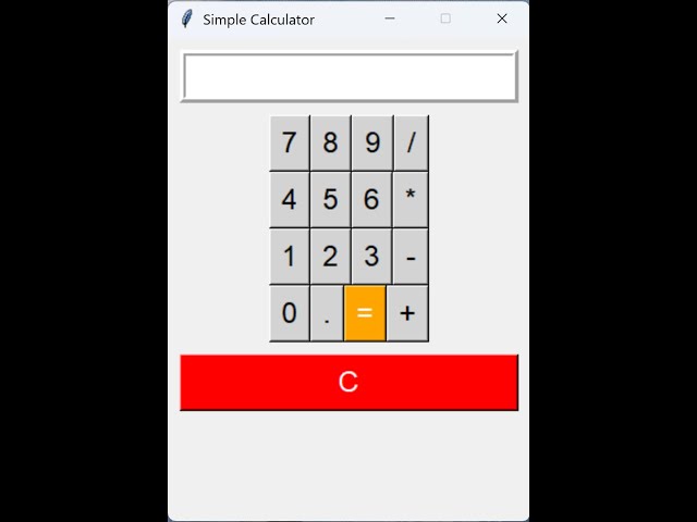 Make Your First Python Calculator App with Tkinter!