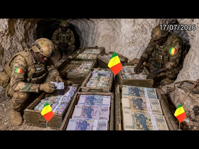 A Terrorist Bank Discovered by the FAMa, Two Tunnels Packed with Cash Dismantled