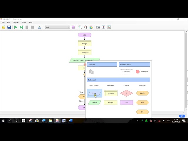 LOOPING USING FLOWGORITHM-DO FORM
