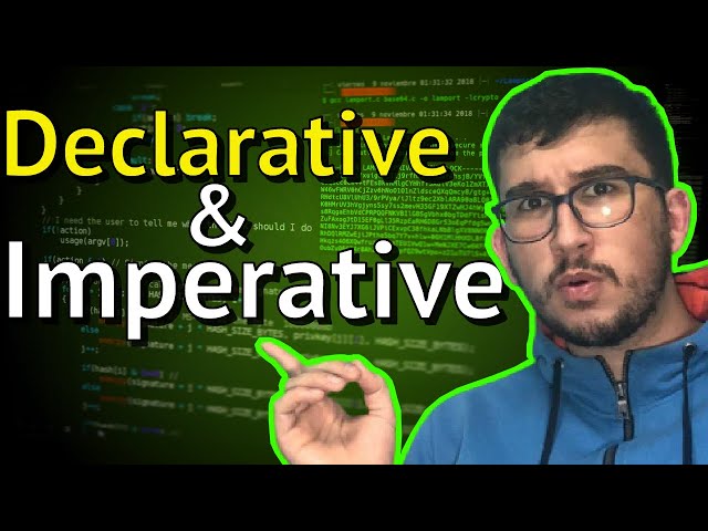Declarative vs Imperative Programming
