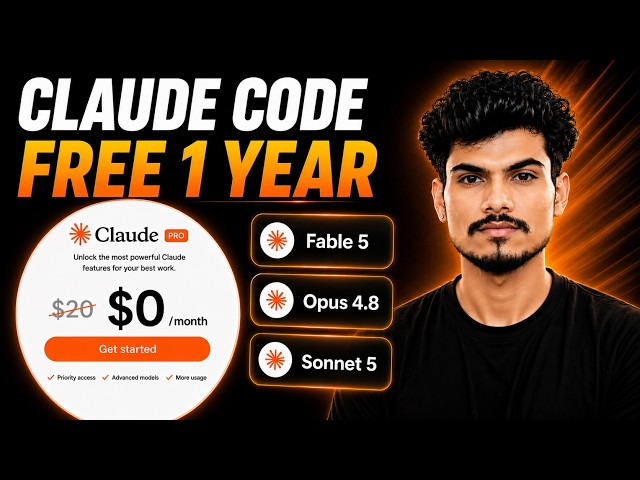 Get Claude Code Free for 1 Year (Official Method 2026)