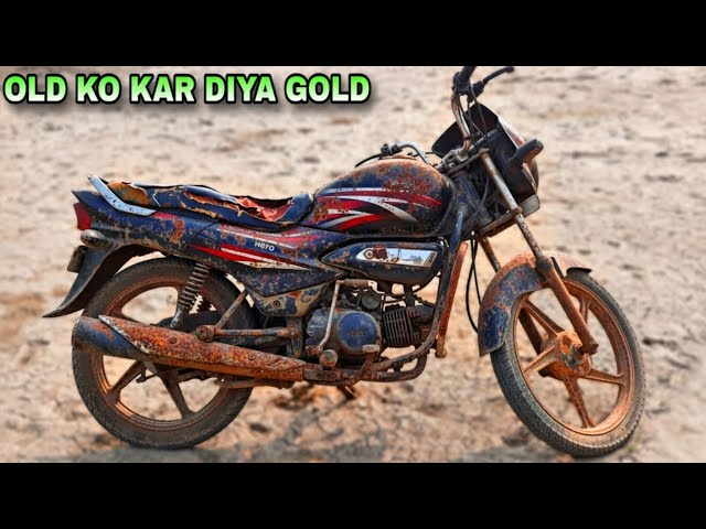 Full Restoration Bike Super Splendor || Super Splendor Motorcycle Modify || Qamar Bike Restoration 