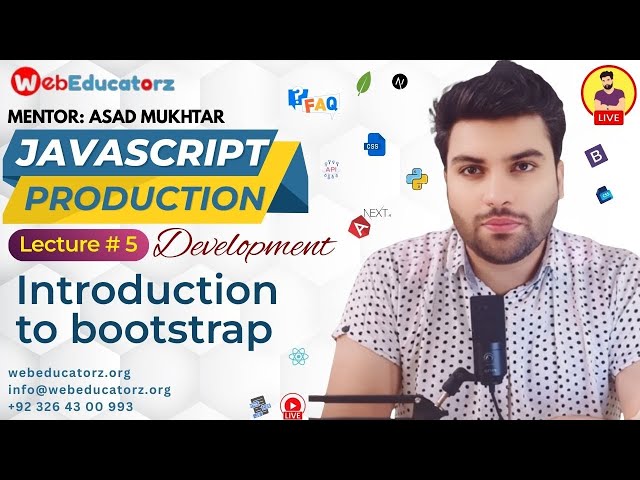 Introduction to bootstrap - JPD # 1 - Asad Mukhtar