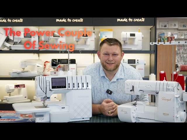 Learn Why You Need A Serger And A Sewing Machine and How They Are The Power Couple!