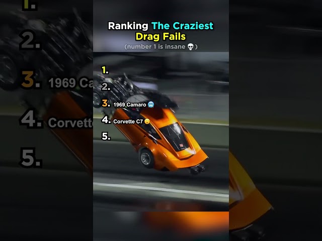Ranking The Craziest Drag Fails 🛞