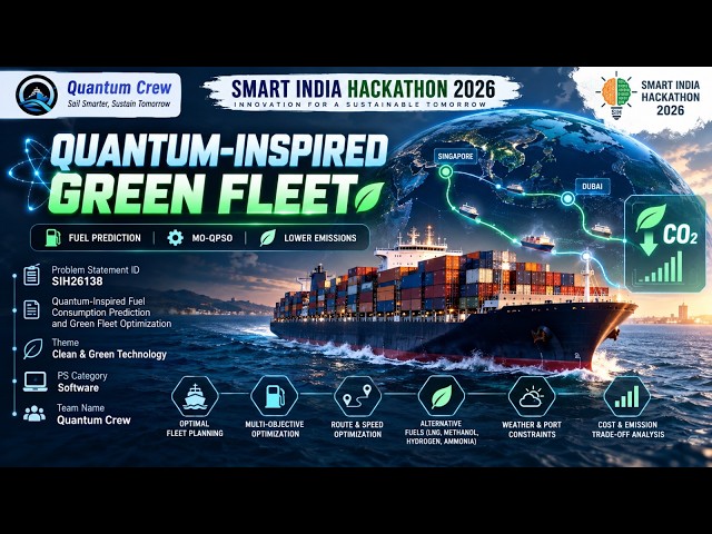 MaritimeQ- Quantum-Inspired Intelligent Fleet Optimization