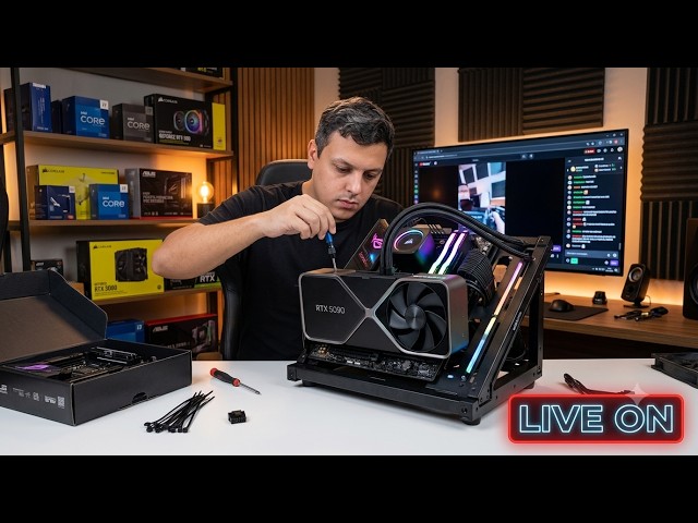 MAIS UM DIA DE HARDWARE, PC GAMER E GAMEPLAY!