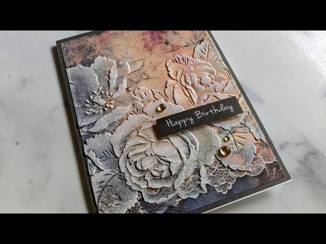 Easiest Embossing Folder Technique Ever!