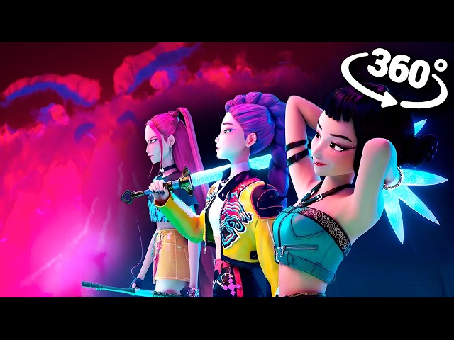 K-Pop Demon Hunters Final Boss Fight in 360° VR | Huntrix Vs. Gwi Ma