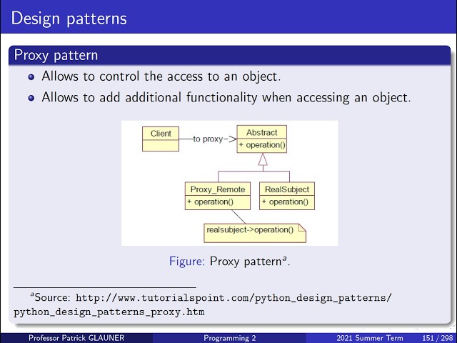 Programming 2: 5th lecture (OOP)