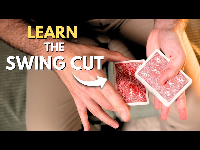 Easy Card Flourishes Anyone Can Learn | Swing Cut & Swivel Cut Tutorial