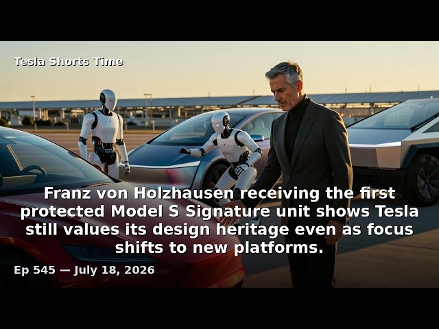 Model S Signature VIN 001 Goes to Franz von Holzhausen