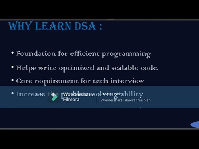 C++ DSA INTRODUCTION | data structure & Algorithms