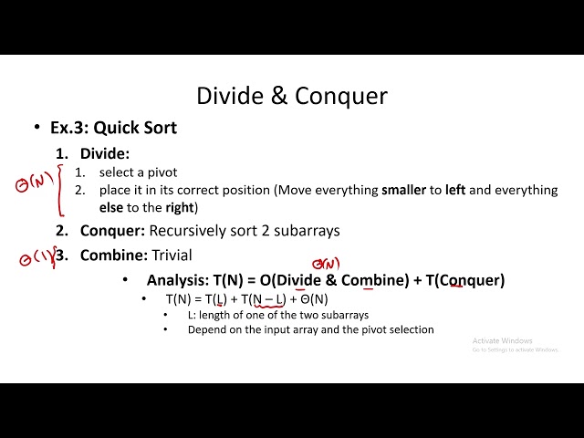 ALG'25: L05 - D&C II | More Examples