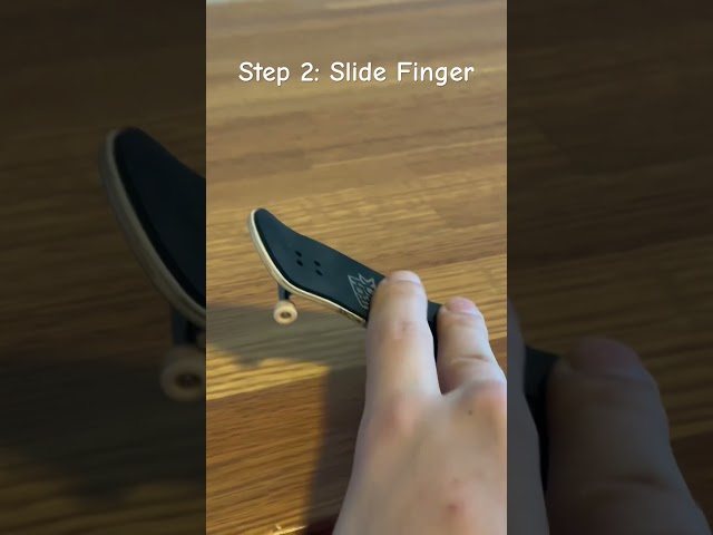 Cómo hacer un Ollie con una fingerboard o Tech Deck #skate #skateboarding #teckdeck #fingerboard ...