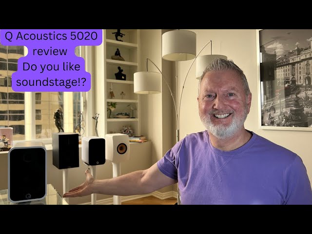 Q Acoustics 5020  REVIEW- Let's talk about how wide the soundstage these standmount speakers throw!