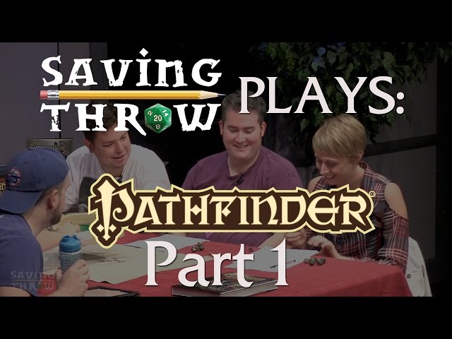 Pathfinder 1e RPG Actual Play - ACME Livestream, Part 1