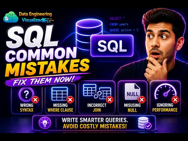 Top 3 SQL Mistakes Developers Make (And How to Fix Them)