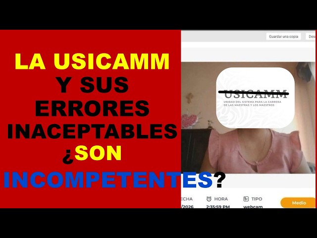 I Am a Teacher: USICAMM AND ITS UNACCEPTABLE ERRORS, ARE THEY INCOMPETENT?
