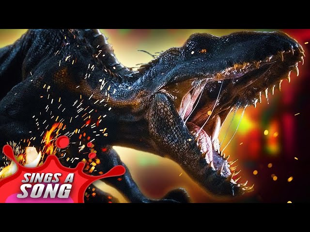 IndoRaptor Sings A Song (Jurassic World Dinosaur Parody Rap)
