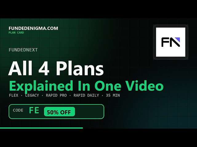 All FundedNext Futures Plans Explained in One Video: Flex, Legacy, Rapid Pro & Rapid Daily (2026)