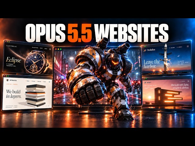 Claude Opus 5.5 & Fable 5.1 Built the Same Website (5 Wild Examples)