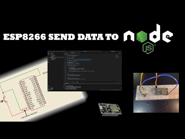 ESP8266 + Custom Backend | Node.js Build from Scratch | Real Time IoT Data to Web Interface