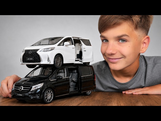 Luxury Overload: 1:18 Lexus LM300 vs Mercedes V-Class ASMR