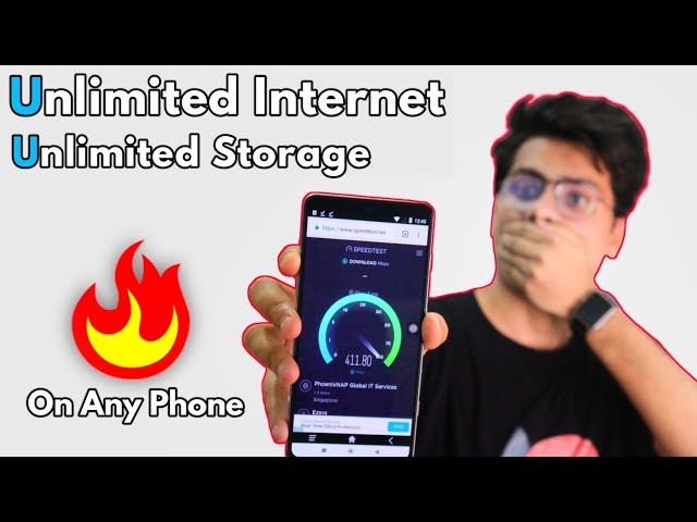 Get Unlimited Internet & Unlimited Storage On Any Phone | New Concept🔥
