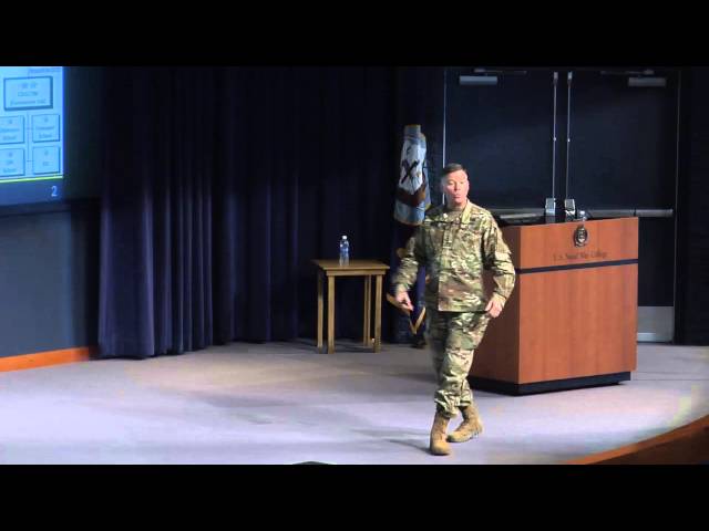 Lecture of Opportunity | Gen. David G. Perkins: The Army Operating Concept