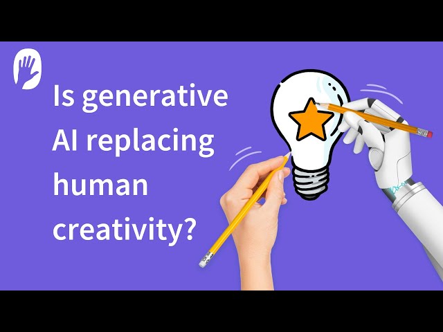 Is generative AI replacing human creativity?