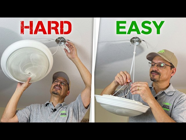 New LED Ceiling Light Fixtures Are Easy To Install